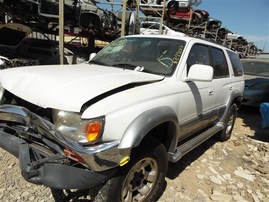 1997 Toyota 4Runner Limited White 3.4L AT 4WD #Z22017